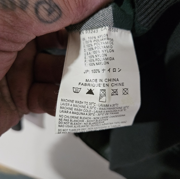 Diesel nylon forest green bomber - Picture 6 of 7